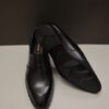 Jatt Black Leather Slip On with Refined Finish