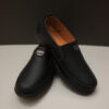 Premium Black Leather Slip On Shoes GST Pakistan
