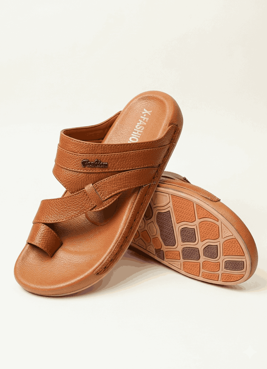 Casual Cross Strap Slipper