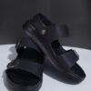 Men’s Black Double Strap Sandal