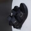 Men’s Black Double Strap Sandal