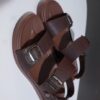 Men’s Brown Double Strap Sandal