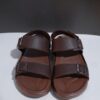 Men’s Brown Double Strap Sandal
