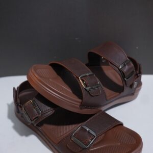 Men’s Brown Double Strap Sandal