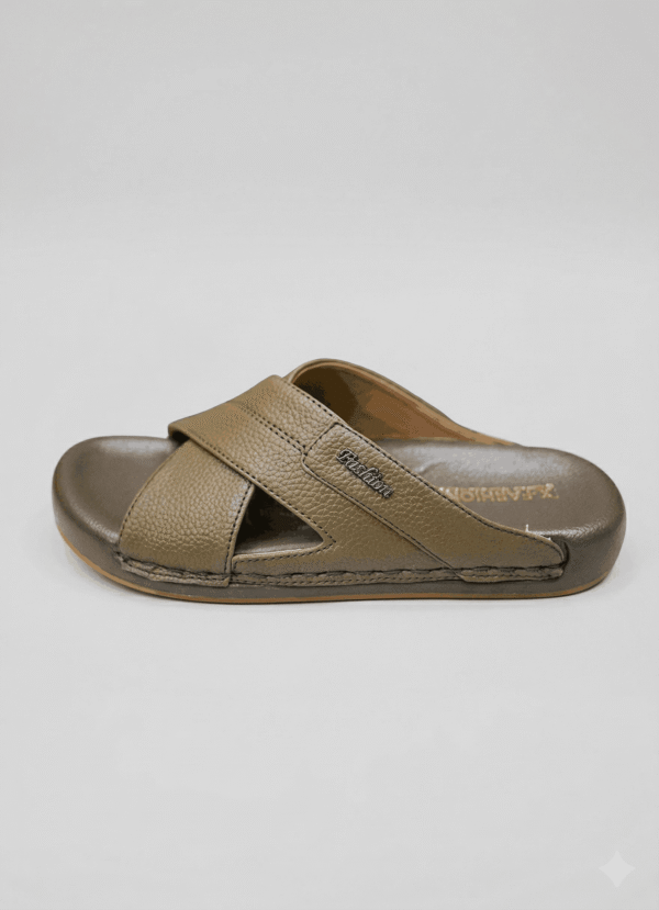 Olive Soft Cushion Comfort Slipper