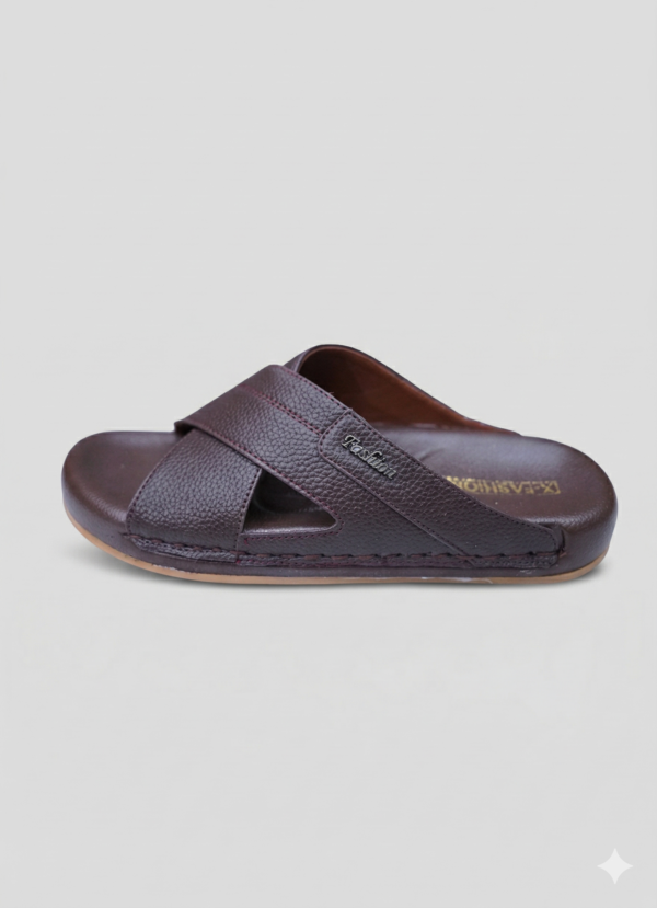 Premium Comfort Leather Slipper