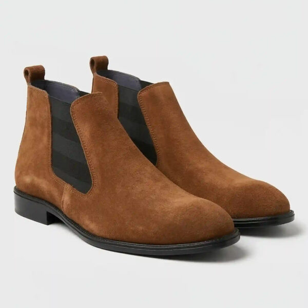 The Legend – Brown Suede Chelsea Boots